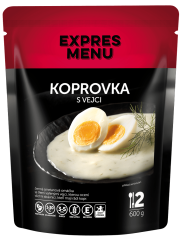 Expres menu Koprovka s vejci - 2porce,  600g