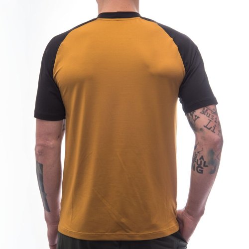 FRESH TRASH MEN´S, Horizon short sleeve tee golden/black