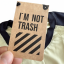FRESH TRASH MEN´S, Horizon short sleeve tee sand/black