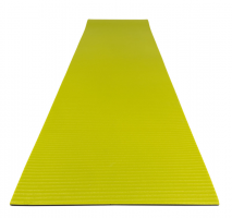 YATE karimatka fitness dvouvrstvá  superelastic 14 mm antracit/sv. zelená 190x61x1,4 cm