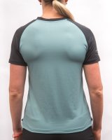FRESH TRASH WOMEN´S, Horizon short sleeve tee mint/black