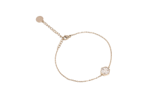 BeWooden Kovový náramok Virie Bracelet Hexagon vel. S/M (17-21 cm)