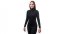 Sensor Merino Extreme Dámské tričko dlouhý rukáv, zip, černá