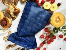 Božan balič Pytloň voskovaný Pytlík 27x40cm. Modrotisk