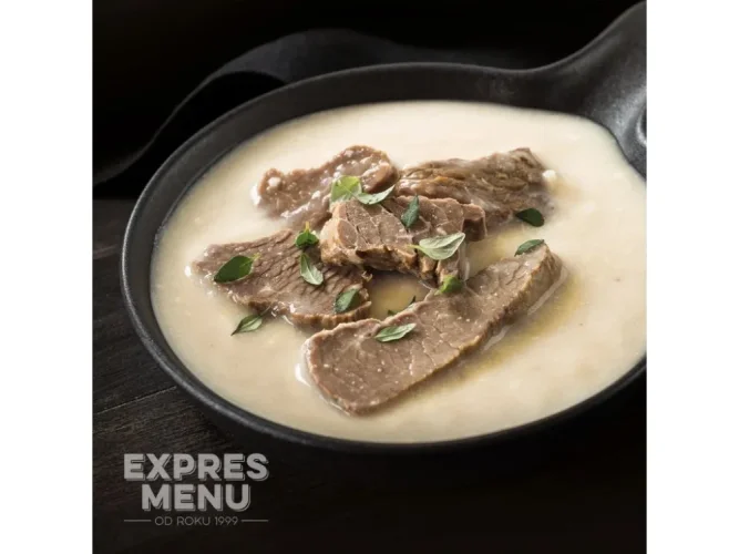 Expres Menu Hovädzie s chrenovou omáčkou – 1 porcia, 300 g