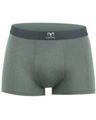 Lasting NORO pánske merino boxerky, zelená, malé logo