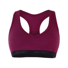 Sensor Merino Double face dámská podprsenka, lilla