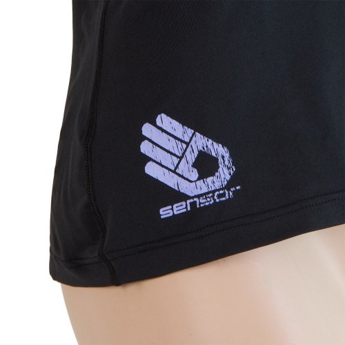Sensor Coolmax Fresh PT Hands Dámské triko bez rukávů černá