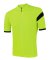 Sensor Coolmax classic pánský dres celozip krátký rukáv Neon Yellow