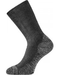 Lasting K-WSM krátke merino ponožky čierne