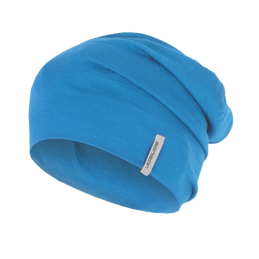 Sensor čepice merino active, různé barvy