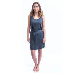 Sensor Merino Lite – šaty bez rukávu, mottled blue