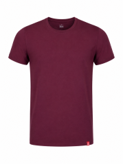 CityZen Davos pánské tričko slim fit bordó