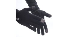 Sensor Merino rukavice černá - Velikost: S-M