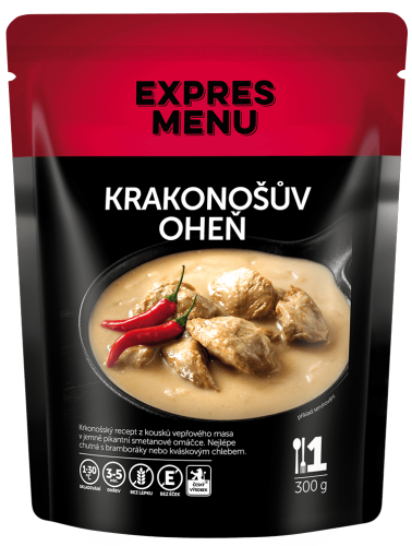 Expres menu Krakonošov oheň 1 porcia 300g
