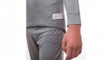 Sensor Merino active dětské spodky - set (tričko a spodky) šedá