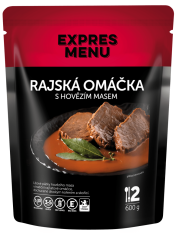 Expres menu Rajská omáčka s hovězím masem 600g
