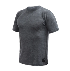 Sensor Merino Lite – pánské triko kr. rukáv, anthracite gray