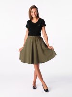 Dámske tričko CityZen BREDA čierne s potlačou NaděJE