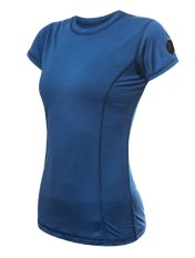 Sensor Merino Air dámské triko krátký rukáv, tmavě modrá