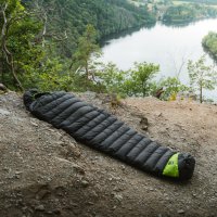 KWAK Spací pytel Fresh Pralesnička FL170, černá, levý zip