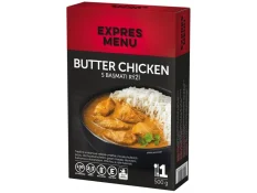 Expres menu KM Butter chicken s rýží basmati - 1 porce, 500g