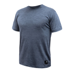 Sensor Merino Lite Traveller pánské triko s krátkým rukávem, mottled blue