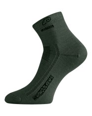 Lasting WKS merino ponožky tmavě zelené