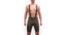 FT MEN'S, Signature bib shorts evo, olive green