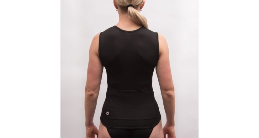 FT WOMEN´S, Convert Jersey no Sleeve, true black