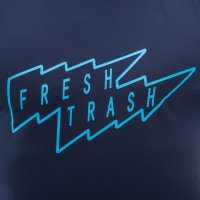 FRESH TRASH MEN´S, Horizon short sleeve tee marine/black