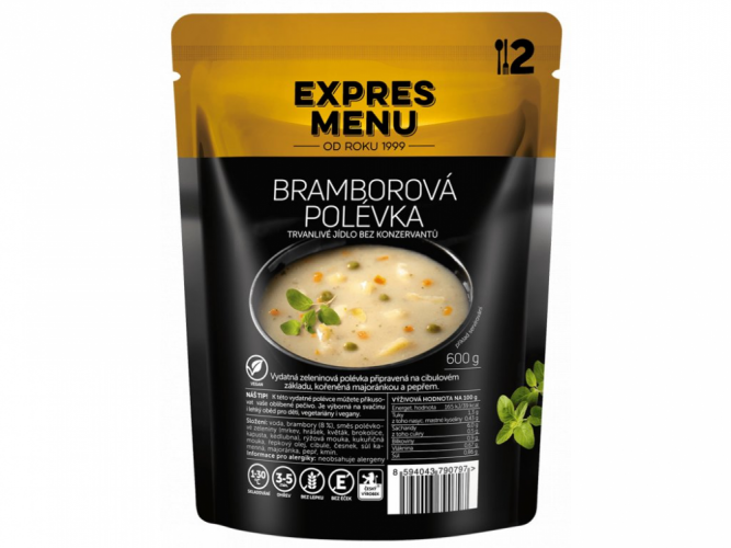 Expres menu Bramboračka polévka 2 porce 600g