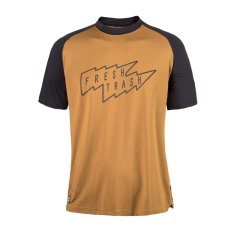 FRESH TRASH MEN´S, Horizon short sleeve tee golden/black