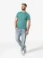 CityZen Davos Pánské tričko slim fit mineralně modré