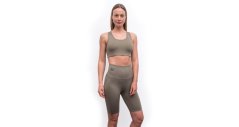 Sensor Infinity Eco biker shorts  dámské legíny stone grey