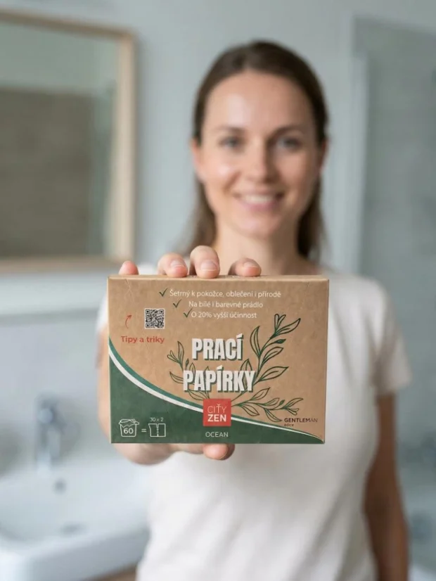 CityZen GENTLEMAN Prací papírky 15 ks