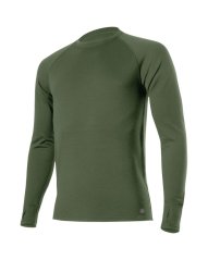 Lasting WITY pánská merino mikina/svetr zelená