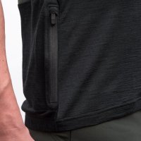 FRESH TRASH MEN´S, Lite merino pocket jersey olive green/black