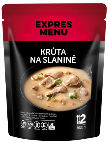 Expres Menu Krůta na slanině 600 g (2 porce)