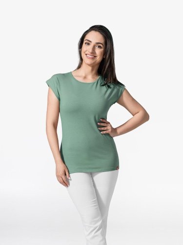 CityZen Alta dámske bavlnené tričko, pastelovo zelené