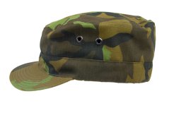 Tonak Maskáčová kšiltovka s nátylníkem zelený maskáč