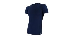 Sensor Merino Double Face pánske tričko, Deep blue