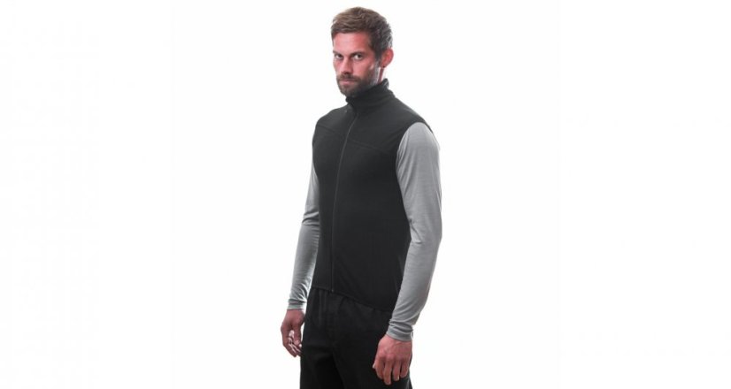 Sensor Merino Extreme pánská vesta černá