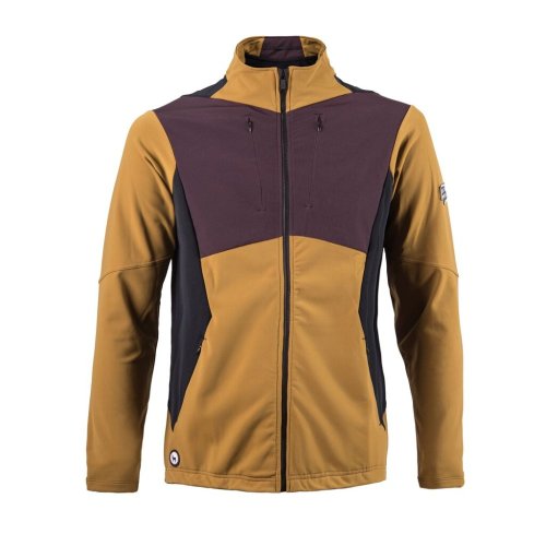 FRESH TRASH MEN´S, Cross point jacket golden/wine/black