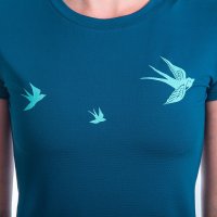 Sensor Coolmax tech dámské tričko krátký rukáv, Swallow