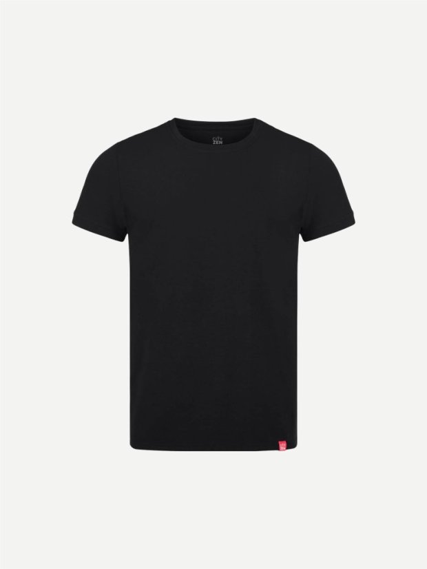 CityZen Davos pánské tričko slim fit černé