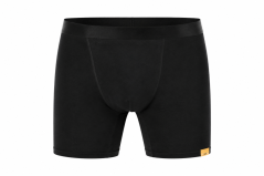 GoldBee Boxerky dlouhé, černé
