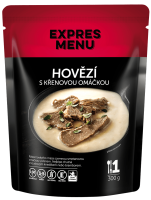 Expres menu Hovězí s křenovou omáčkou - 1 porce,  300g