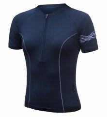 Sensor Cyklo Coolmax Entry dámský dres krátký rukáv deep blue