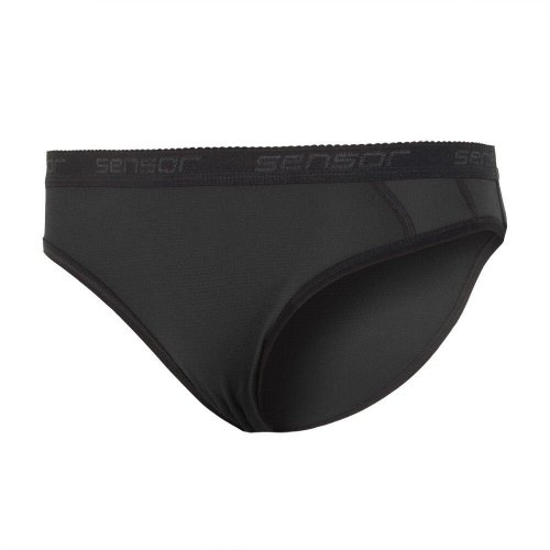 Sensor Double Face dámské kalhotky, 3-pack černá/lilla/magenta